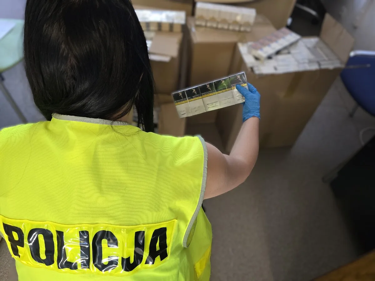 Policja z Częstochowy zabezpieczyła nielegalne papierosy