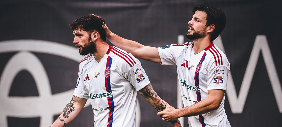 Skrót meczu Piast Gliwice - Raków Częstochowa 1:3
