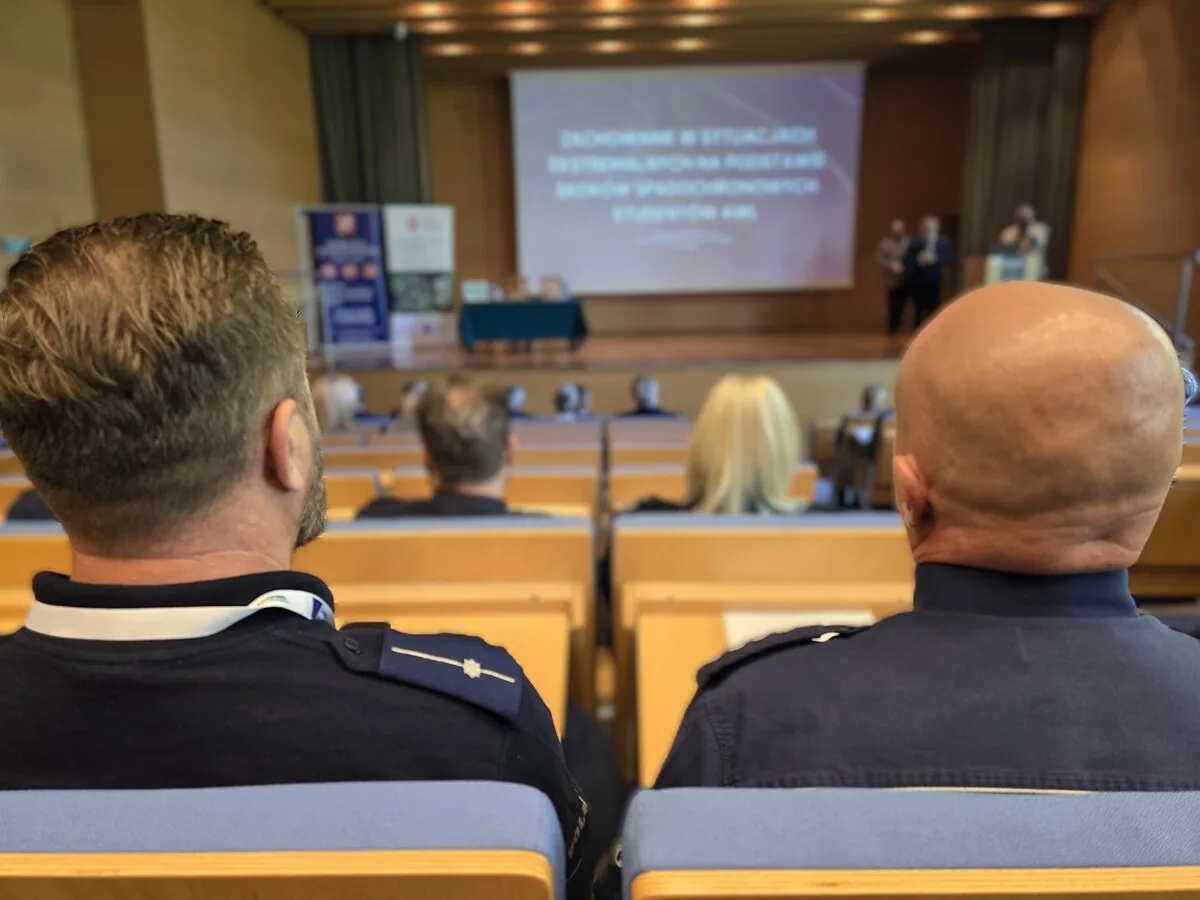 Policjanci z Częstochowy na sympozjum o bezpieczeństwie