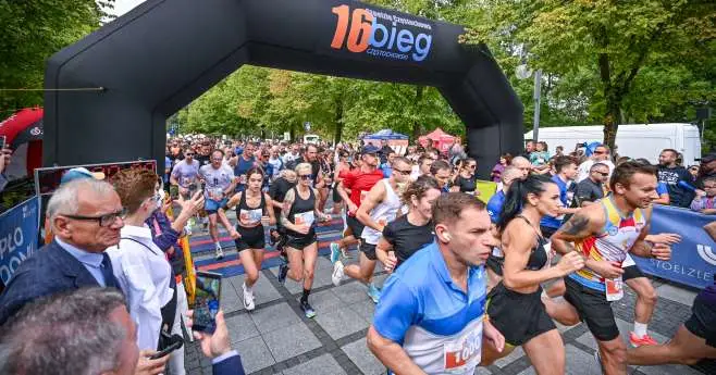 16. Bieg Częstochowski rozgrzał serce miasta