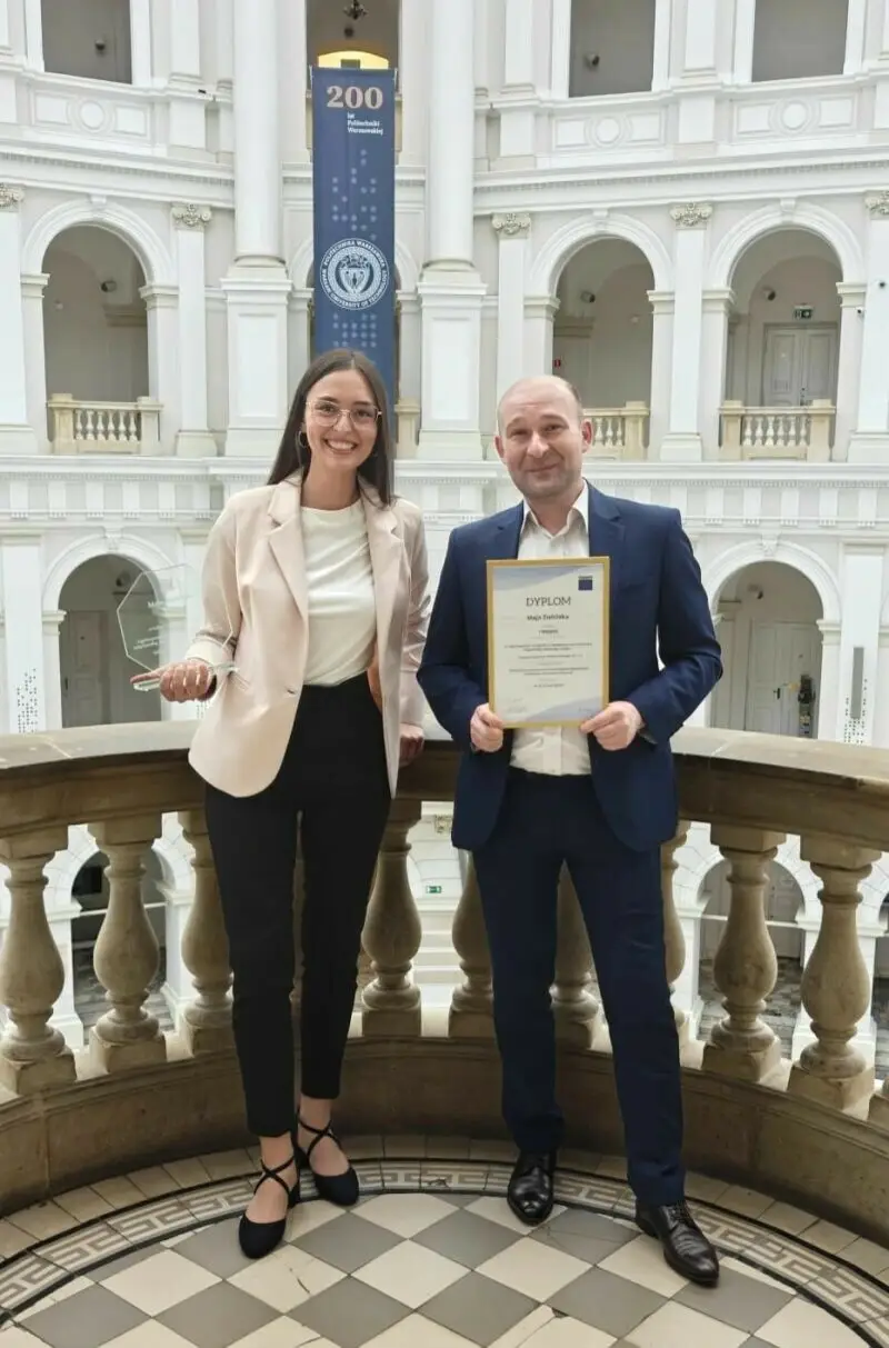 Maja Zielińska z Politechniki Częstochowskiej najlepsza w Ogólnopolskim Konkursie TRUMPF