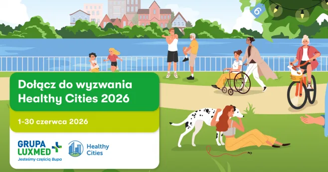 Akcja Healthy Cities 2026 trwa w czerwcu