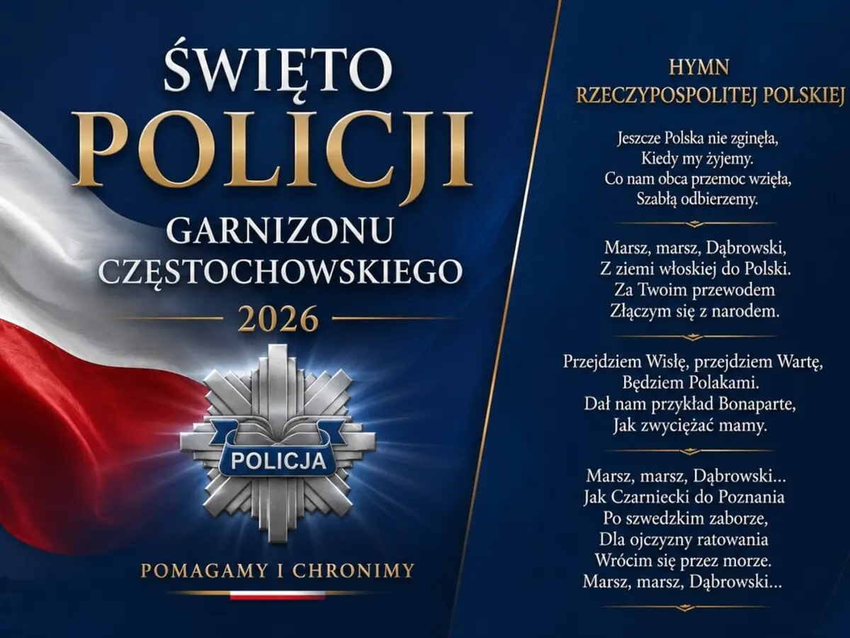 Obchody Święta Policji w Częstochowie w 2026 roku