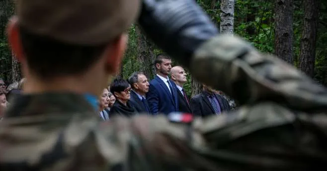 Uroczystości upamiętniające ofiary niemieckiego terroru w Olsztynie