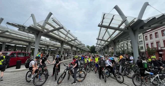 Rowerowy rajd „Częstochowa – z miasta do miasta” z okazji 200-lecia połączenia