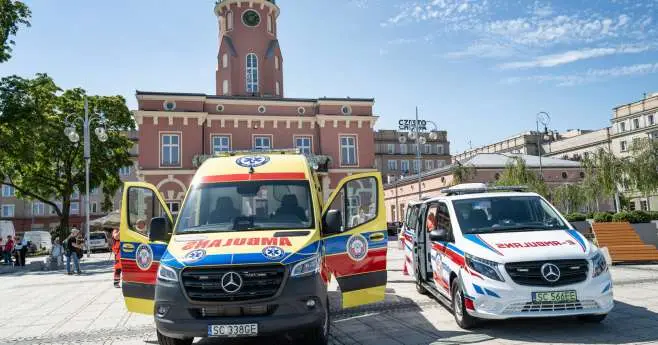 Częstochowskie Pogotowie Ratunkowe wzbogacone o dwa nowe ambulansy