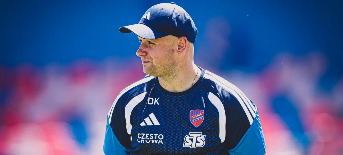 Trener Dawid Kroczek ocenia sparing z Piastem Gliwice