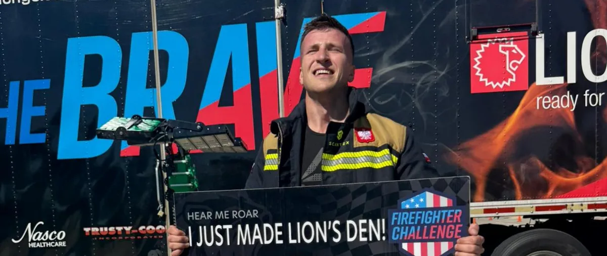 Sukcesy asp. Konrada Karonia z KM PSP w Częstochowie w zawodach Firefighter Combat Challenge