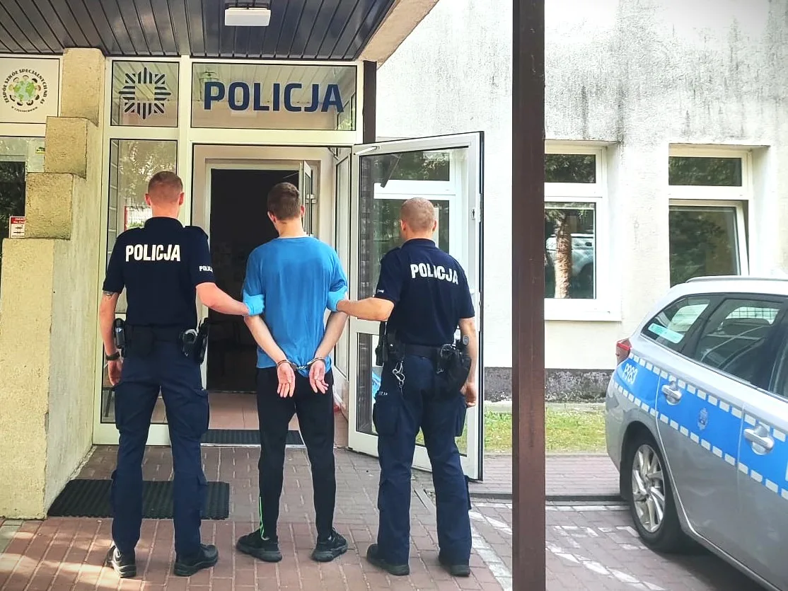 Zatrzymanie 25-latka z narkotykami w Częstochowie
