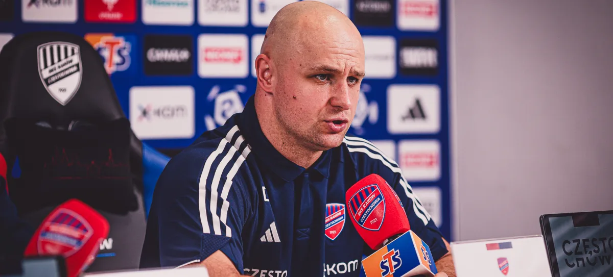 Konferencja prasowa przed meczem z Arką