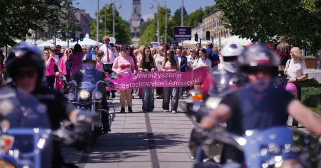 Marsz Różowej Wstążki odbył się w Częstochowie