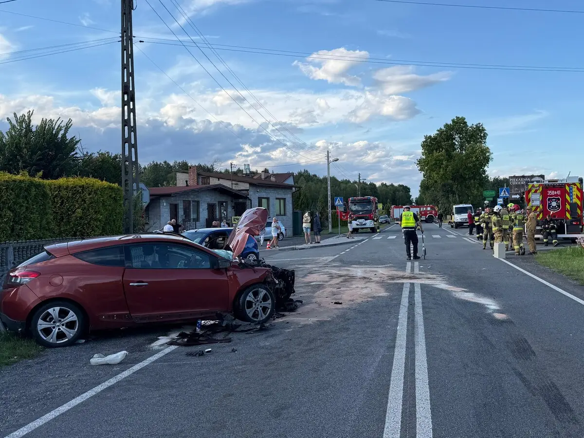 Wypadek w Starym Broniszewie: pięć osób rannych