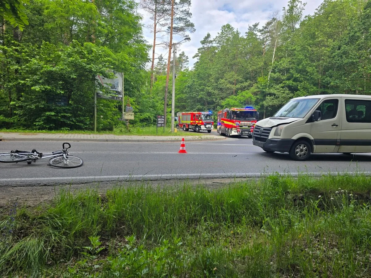 Wypadki drogowe z udziałem cyklistów w powiecie częstochowskim