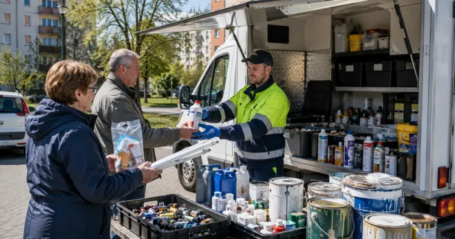 Mobilne Punkty Zbierania Odpadów Problemowych w Częstochowie w Czerwcu